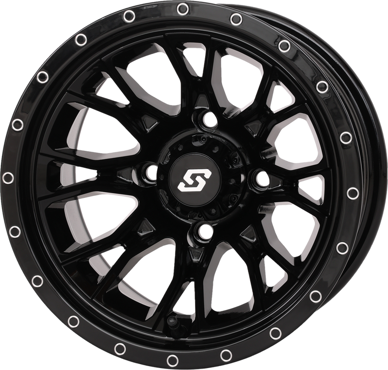 Sedona 570-9126 570-9126 FUSION WHEEL 12X7 2+5 4/110 GLOSS BLACK