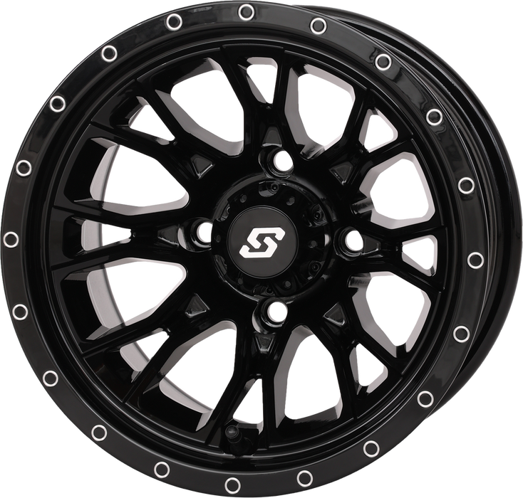 Sedona 570-9126 570-9126 FUSION WHEEL 12X7 2+5 4/110 GLOSS BLACK