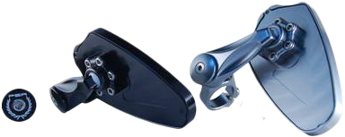 Psr Bar END Mirror Black - 00-00209-22