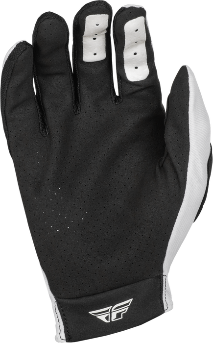 Fly Racing 378-7133X 378-7133X LITE GLOVES WHITE/BLACK 3X