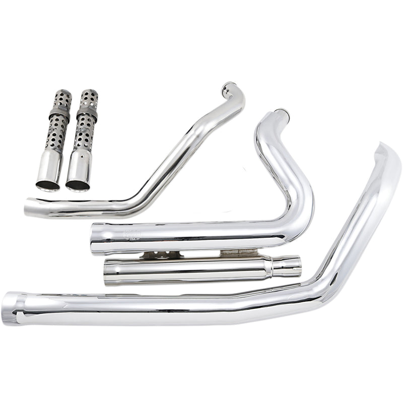 Cobra Speedster Short 2-Into-2 Exhaust System - 6704 For Harley Sportster 2007-2013