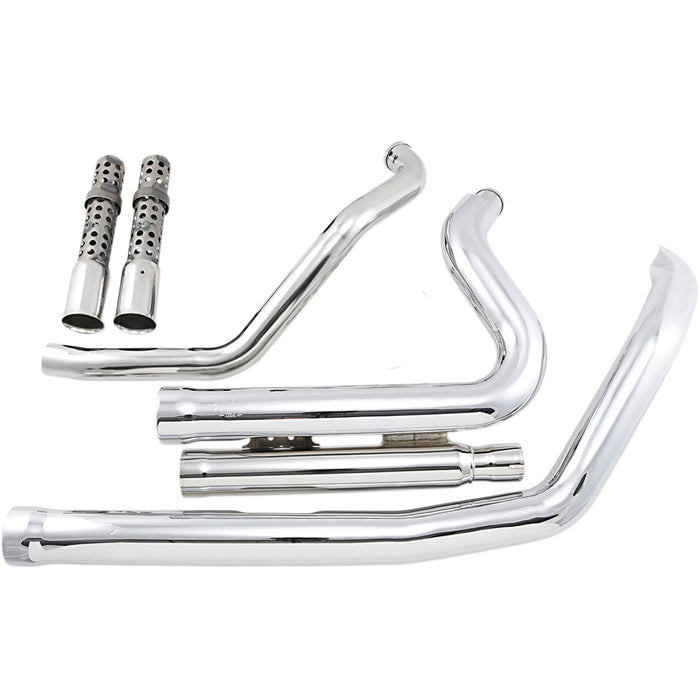 COBRA 1800-2091 6704 Speedster 909 Exhaust System - Chrome - '07-'13 XL