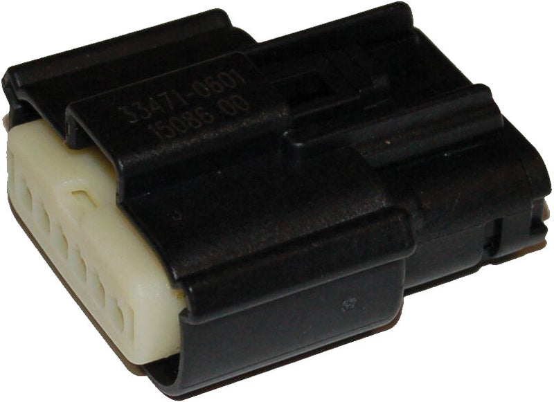 Namz Custom Cycle 850-08310 NM-33471-0601 MLX 6-PIN FEM CONN BLK THRTTL CNTRL ACTTR HD72483-08BK