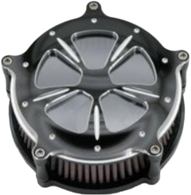 Harddrive 820-50584 120456 COMMODORE AIR CLEANER KIT CHROME W/ CLEAR WINDOW