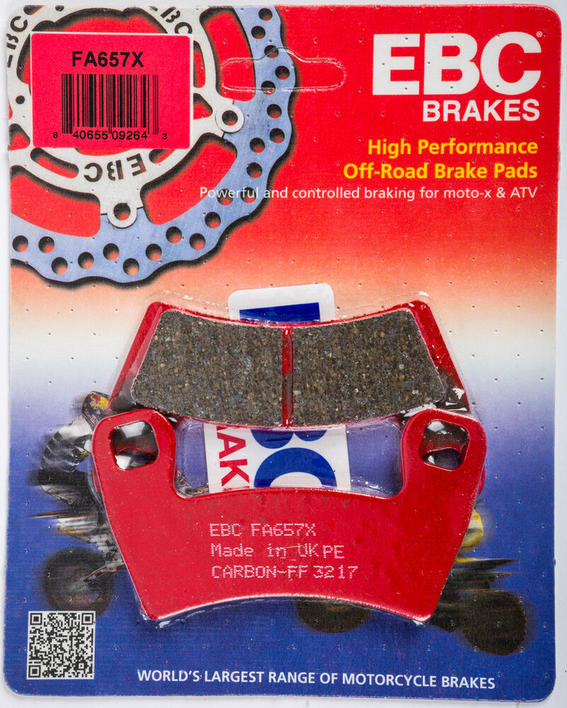 EBC Brake Pads Carbon X Series - FA657X Polaris UTVs 2015-2019