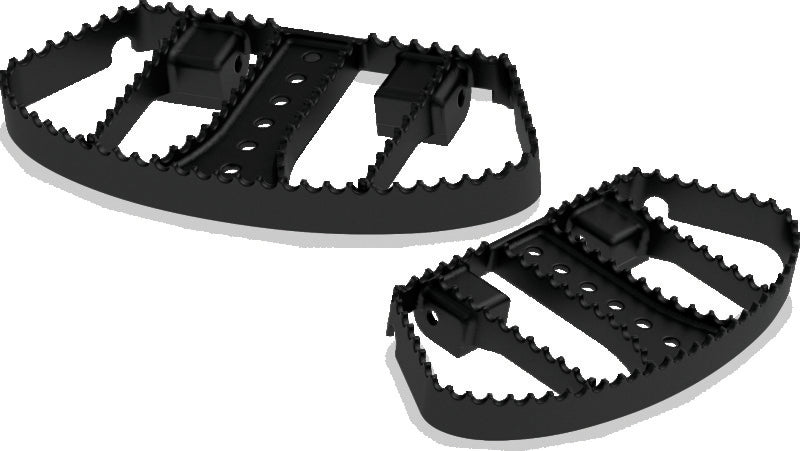 Burly Brand B13-1051B MX Passenger Boards - Black - Photo - Primary