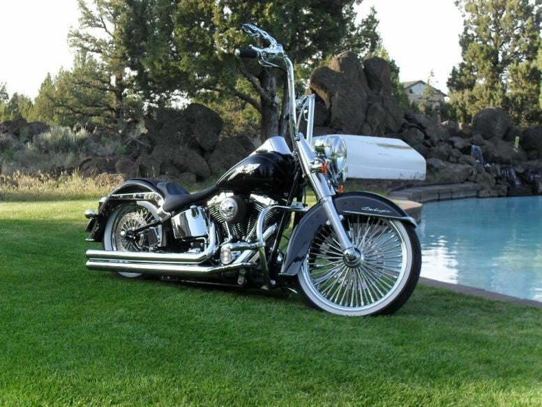 Burly Brand Rear Adjust-A Ride ST - B28-257 For Harley Softail / Screamin' 2000-2017