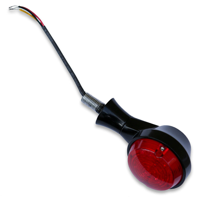 Burly Brand 750-05501 B13-2501B LED TURN SIGNAL RED UNIV BLACK PR