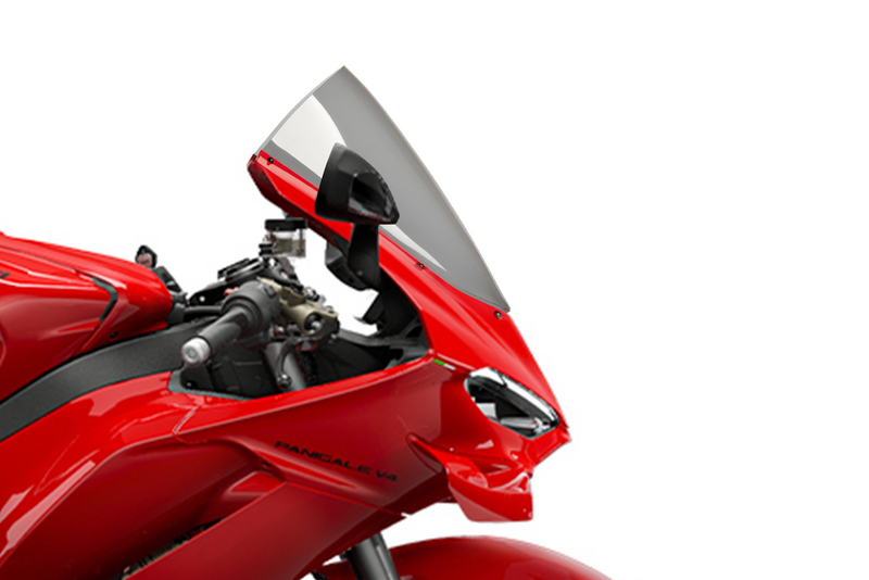 Puig Hi-Tech Parts Windscreen R-Racer Smoke DUC - 22333H Ducati Panigale 2025