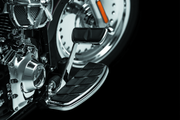 Kuryakyn 4310 Kinetic Brake Pedal Pad Chrome - User 1
