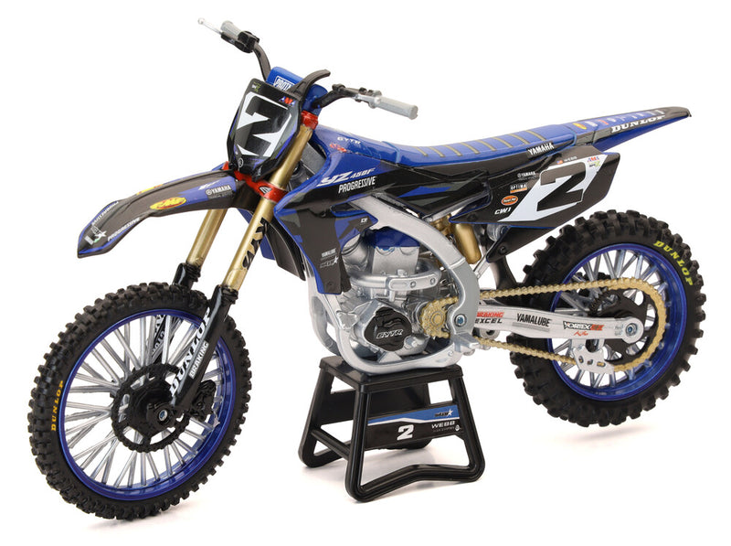 New Ray Toys 959-0188 58483 1:12 SCALE YAMAHA FACTORY RACING COOPER WEBB