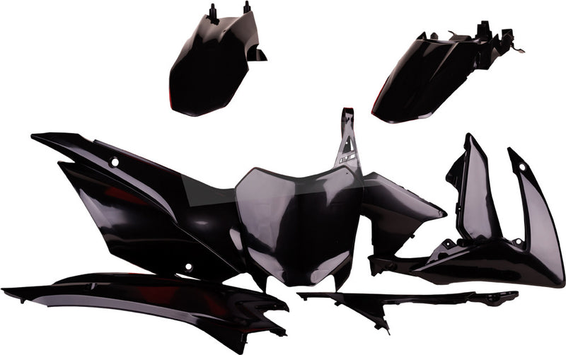 Polisport Plastic Body Kit Black - 90539 Honda CRF110F 2013-2018