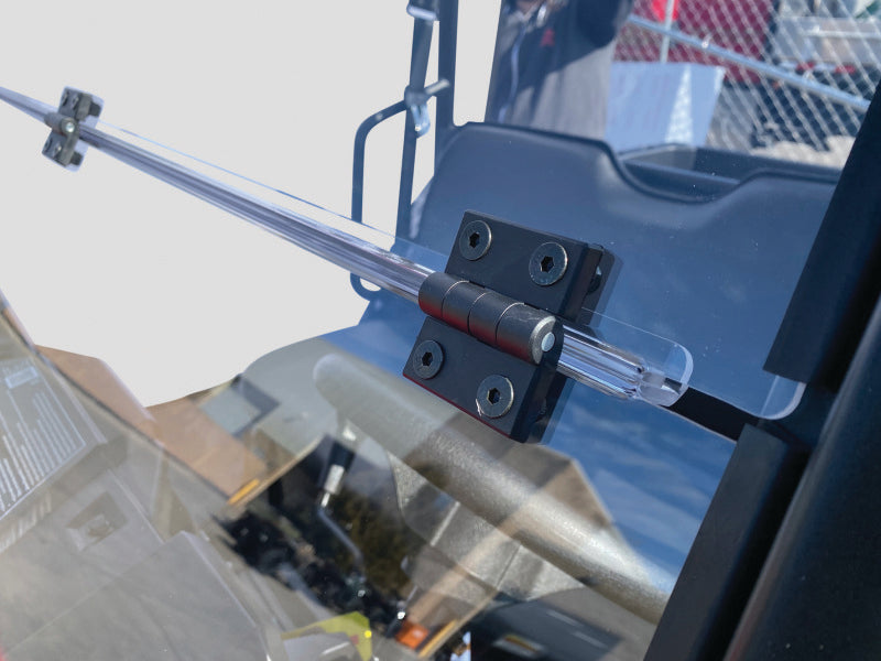QuadBoss 375783 17-21 Polaris Ranger 500 Windbreak Folding Windshield - User 1