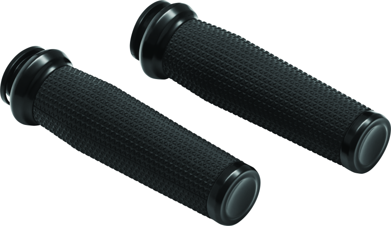 Kuryakyn 5961 Thresher Grips 18-Up Indian Models Black - Photo - Primary