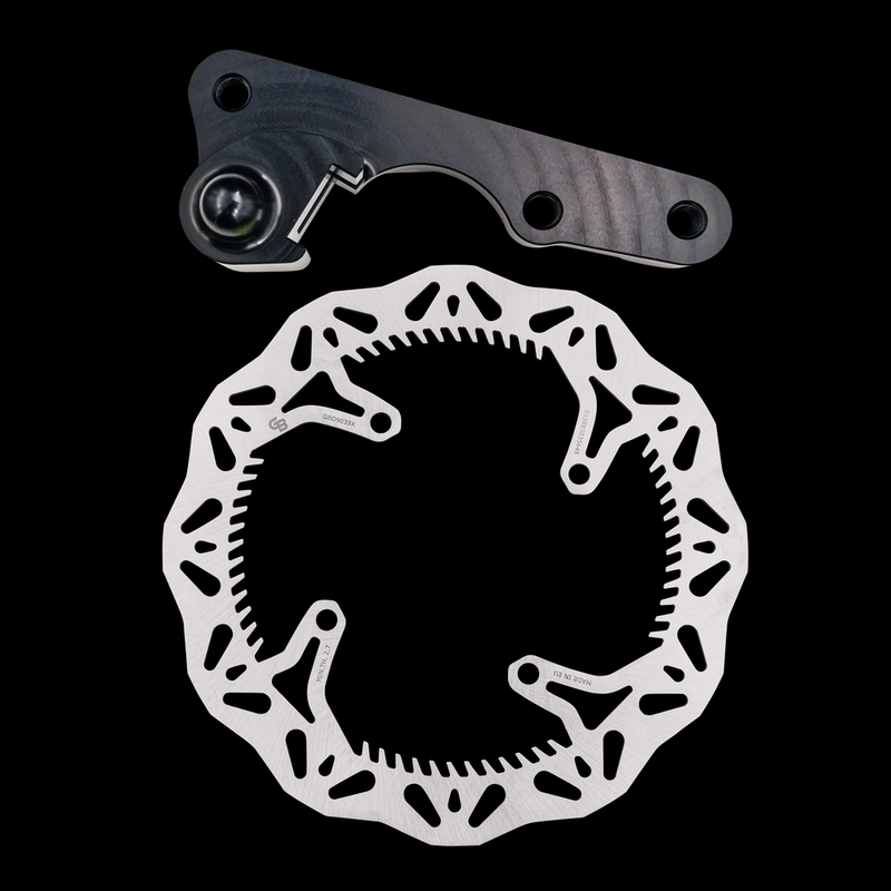 Gbrakes 270 Oversize Front Rotor Kit - GBDOS217 Suzuki RMZ 450 / RMZ 250 2005-2026