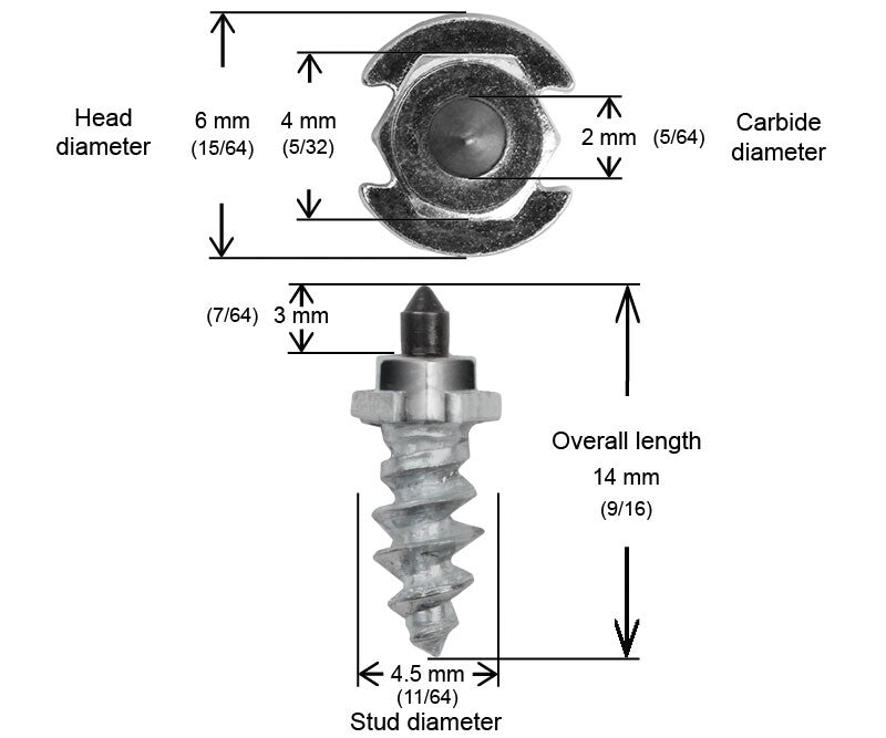 Igrip SS-1124R SS-1124R 7/16"-11MM SHOULDER STUDS QTY 24