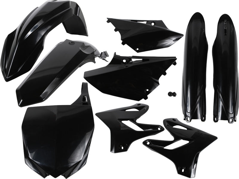 Acerbis Full Plastic Kit Black - 2402960001 Yamaha YZ 125 / YZ 250 2015-2021
