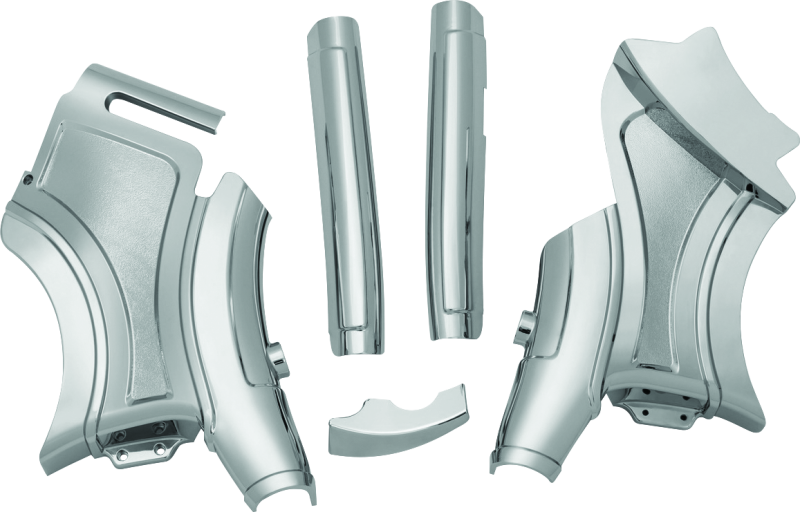 Kuryakyn 5195 Neck Cover Chrome - Photo - Primary