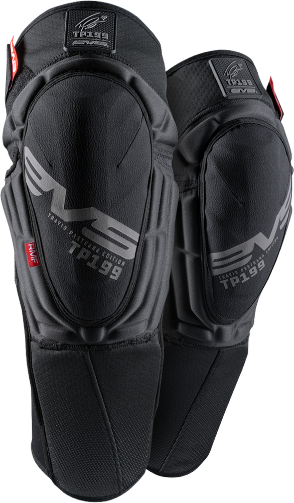 Evs 663-1439Y TP199K-BKO-Y TP199 KNEE/SHIN GUARD BLACKOUT YOUTH