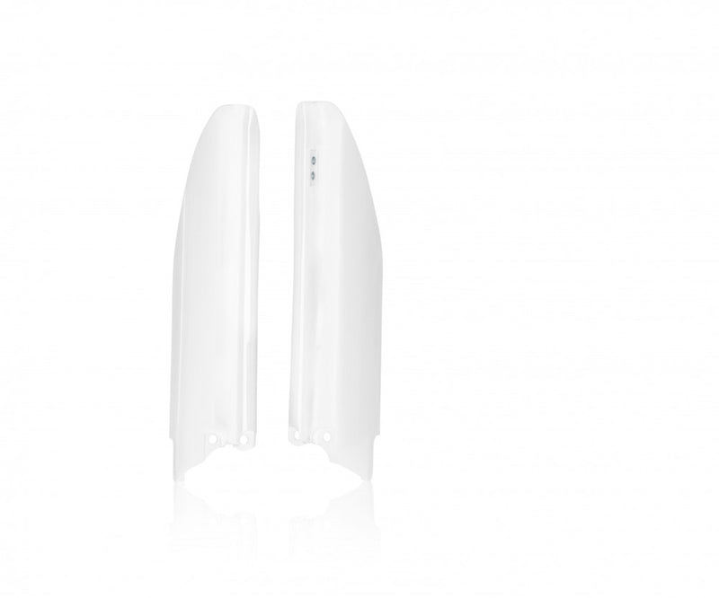 Acerbis Fork Covers White - 2686520002 Suzuki RMZ 450 / RMZ 250 2018-2026