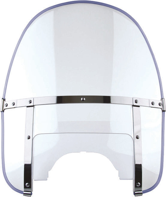 National Cycle 562-2235 N2235 HERITAGE BEADED WINDSHIELD CLEAR ADJUSTABLE WINDOW