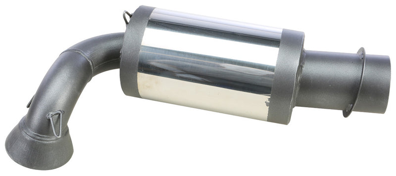 Mbrp Performance Exhaust Trail Silencer - 3045210 Yamaha Snowmobiles 2002-2005