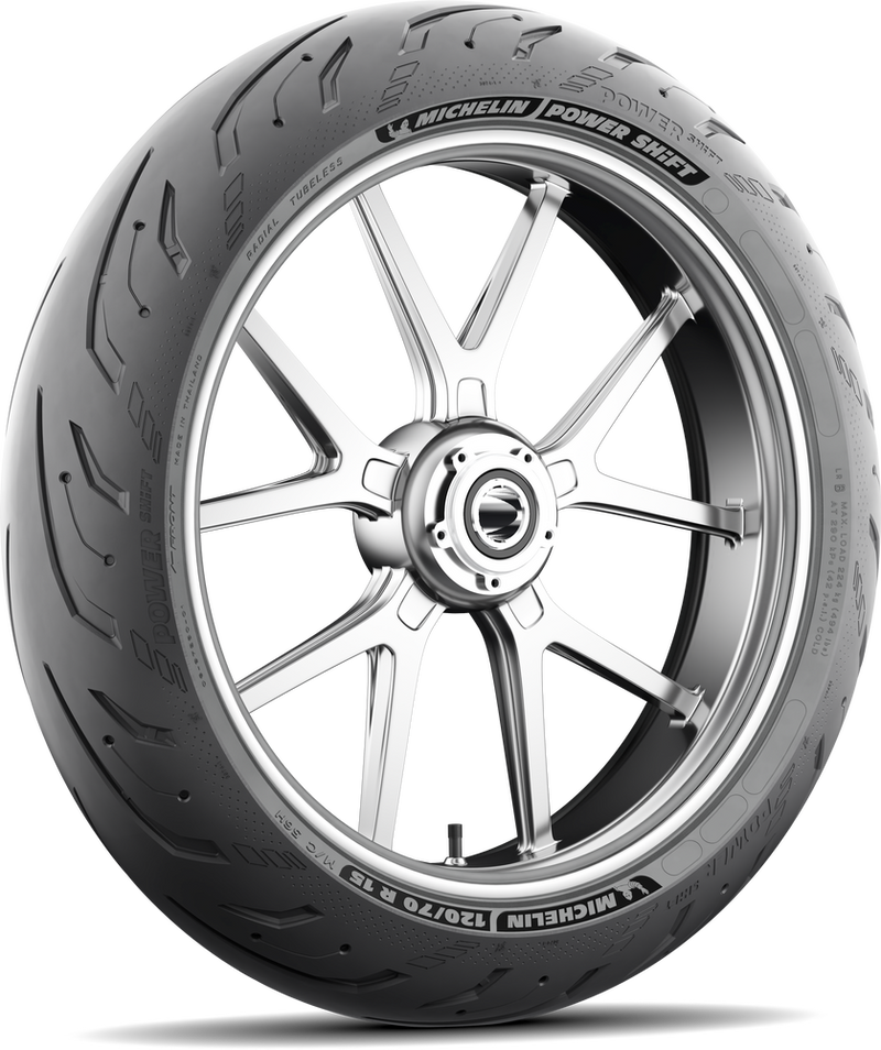Michelin 87-9881 63557 TIRE POWER SHIFT SCOOTER FRT 120/70R17 56H RADIAL TL