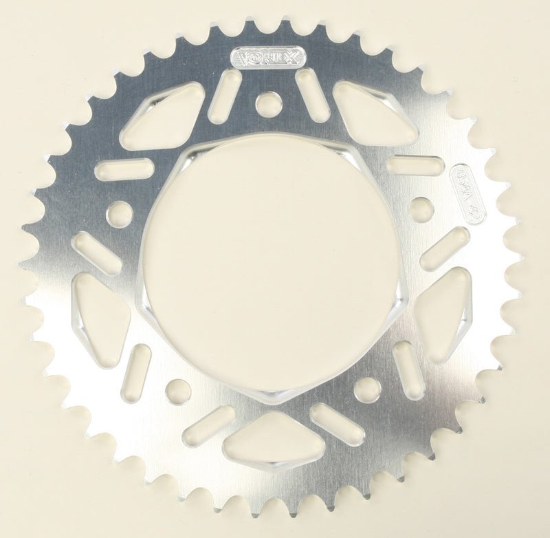 Vortex Rear Sprocket Aluminum 42T-520 SIL Yamaha - 654A-42