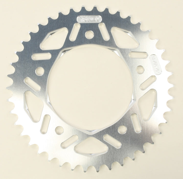 Vortex 3-654A42 654A-42 REAR SPROCKET ALUMINUM 42T-520 SIL YAM
