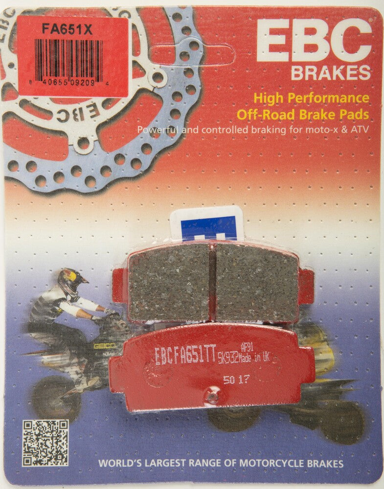 EBC Brake Pads Carbon X Series - FA651X