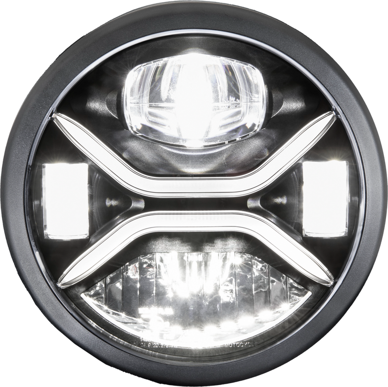 Koso North America 27-5925 GA030000 ZENITH LED 7 INCH HEADLIGHT