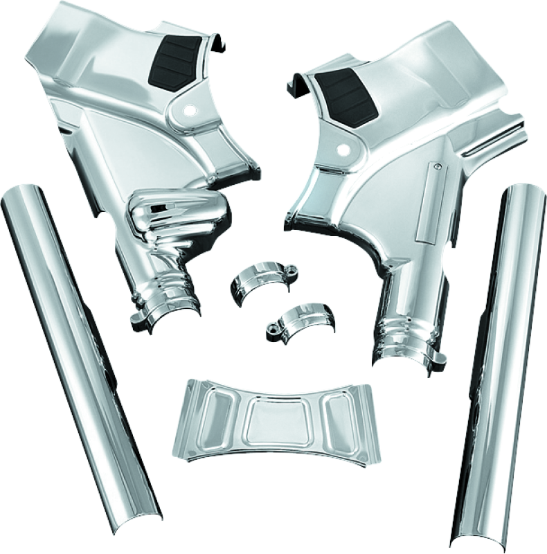 Kuryakyn 7832 Neck Cover For 09-13 Touring Models Chrome - Photo - Primary