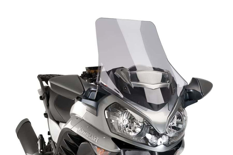 Puig Hi-tech Parts 561-07628S 7628H WINDSCREEN TOURING SMOKE KAW