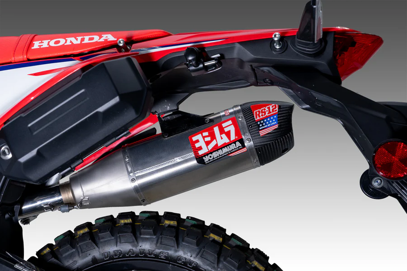 Yoshimura Exhaust Race RS-12 Slip-ON SS CF Honda CRF 300 - 123412S520 Honda CRF 300 2021-2025