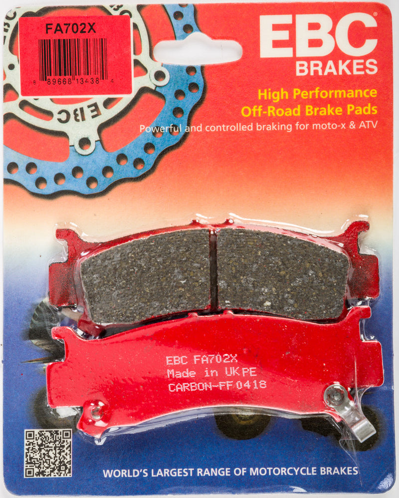 EBC Brake Pads Carbon X Series - FA702X Honda Pioneer 2016-2018