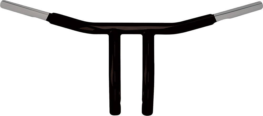 Wild 1 830-0501B WO501B CHUBBY 8" DRAG BAR SATIN BLACK