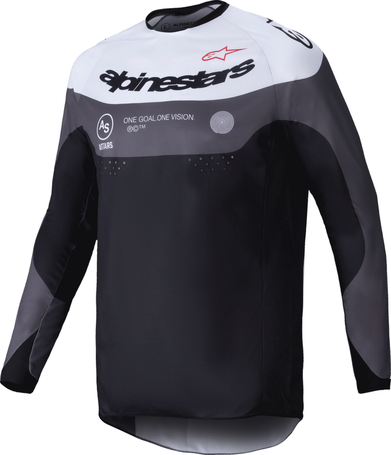 Alpinestars 482-00065M 3760125-1417- M PRO-DURA JERSEY BLACK/MAGNET/WHITE MD