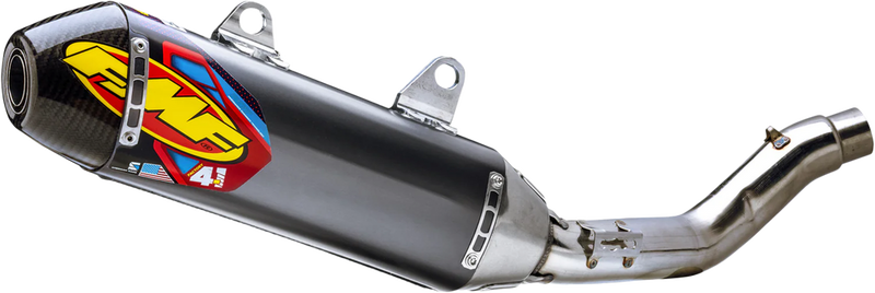 FMF 4.1 RCT Alum SS S O W Carbon CAP - 042411 Kawasaki KX 250 2025