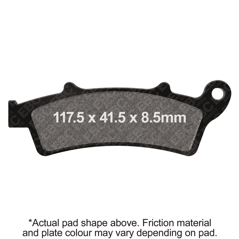EBC Brake Pads Double-H Sintered - SFA324HH Aprilia Scarabeo 200 2009-2011