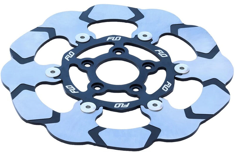 Flo Motorsports M D Floating Rotor 11.5 Front RED - HD-900R For Harley Motorcycles 1984-2014