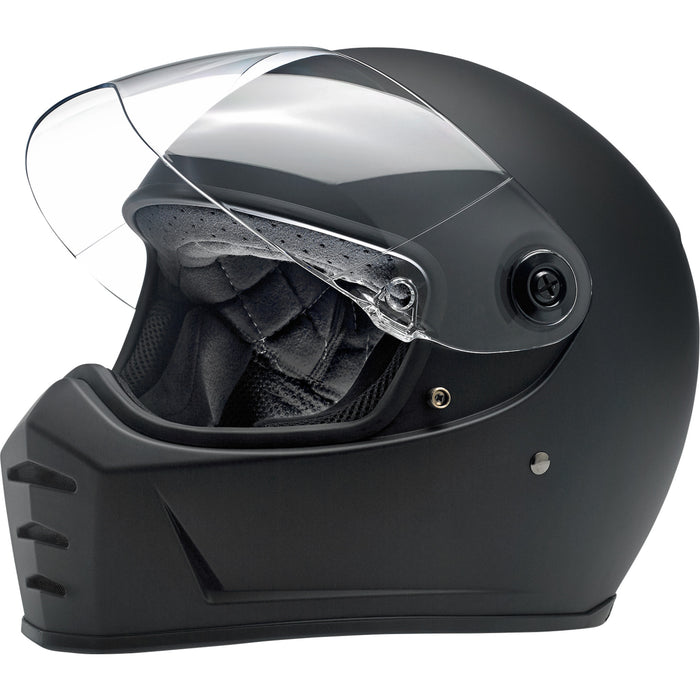 BILTWELL Lane Splitter Helmet Flat - Black