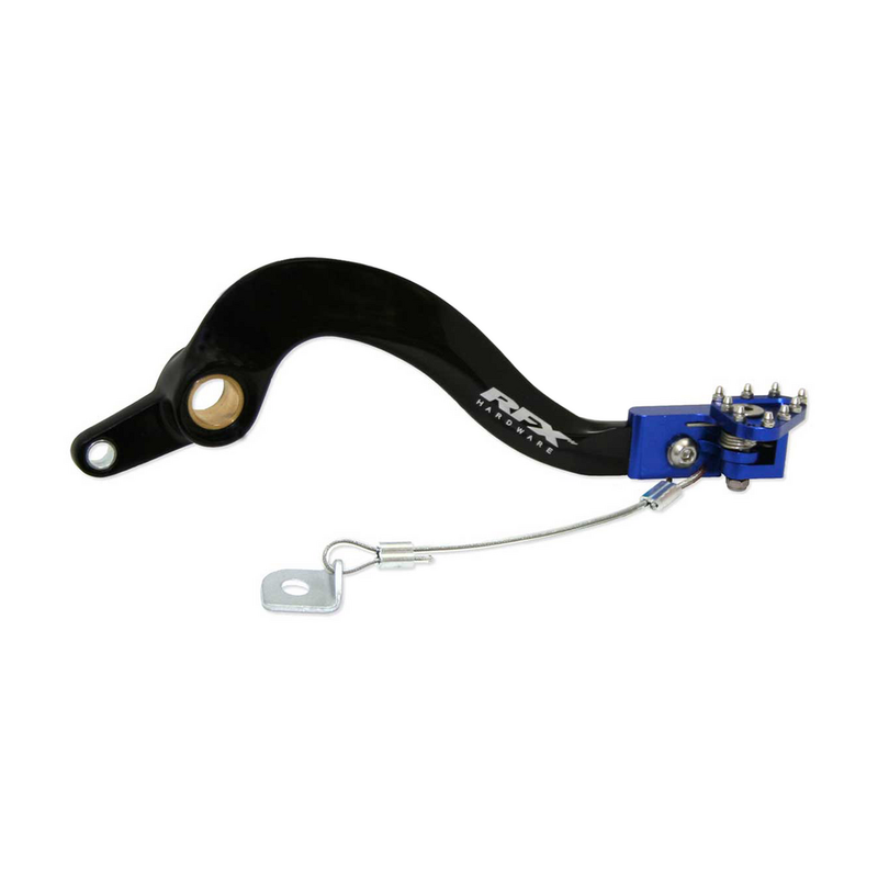 Rfx Rear Brake Pedal Blue Folding-TIP - FXRB 40100 99BU Yamaha YZ 250 2010-2023