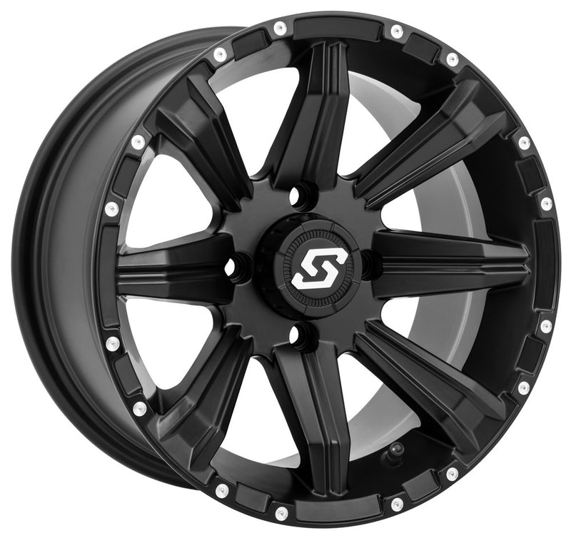 Sedona 570-1308 A87B-57037-52S SPARX WHEEL 15X7 4/137 5+2 (+10MM) BLACK
