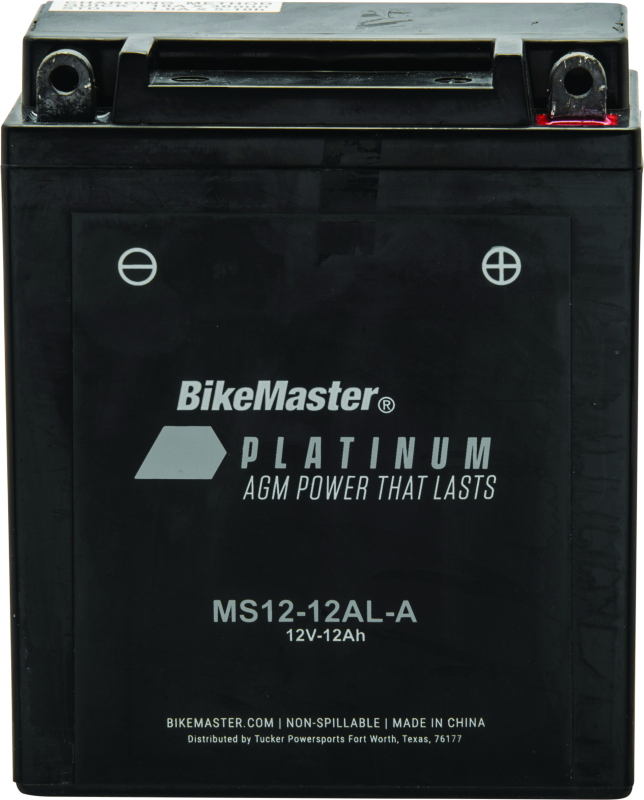BikeMaster 780760 AGM Battery - MS12-12AL-A - Photo - Primary