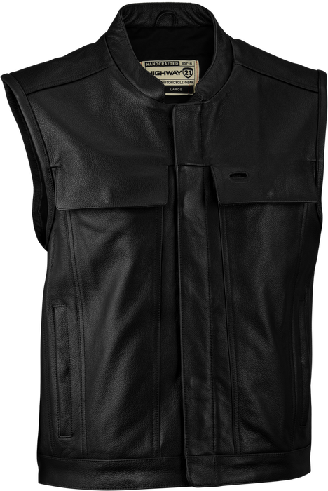 Highway 21 489-1082S 489-1082S MAGNUM VEST BLACK SM