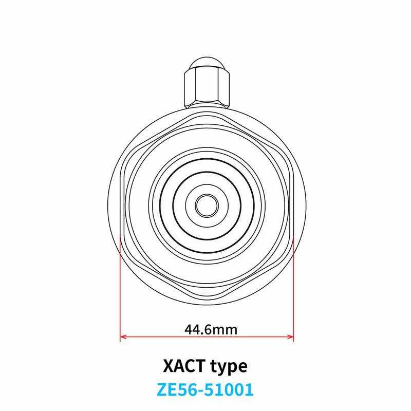 Zeta 634-51001 ZE56-51001 WP SHOCK GAS VALVE XACT SHOCK
