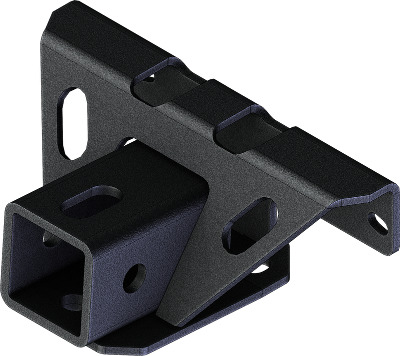 KFI Products Rear Receiver 2" - 100835 Kawasaki 750 Brute Force 4x4i / 650 Brute Force 4x4i / Brute Force 4x4i 2005-2023