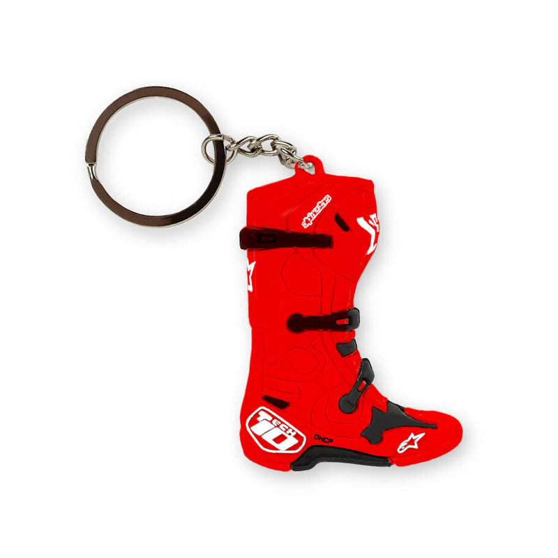 Alpinestars 482-76322 1230-94000-30-OS NEW TECH 10 BOOT KEYFOB RED