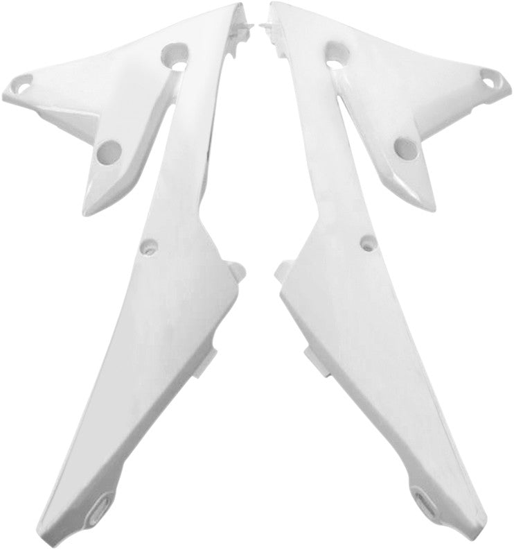 Acerbis Lower Radiator Shroud White - 2374150002 Yamaha YZ 250 2014-2018