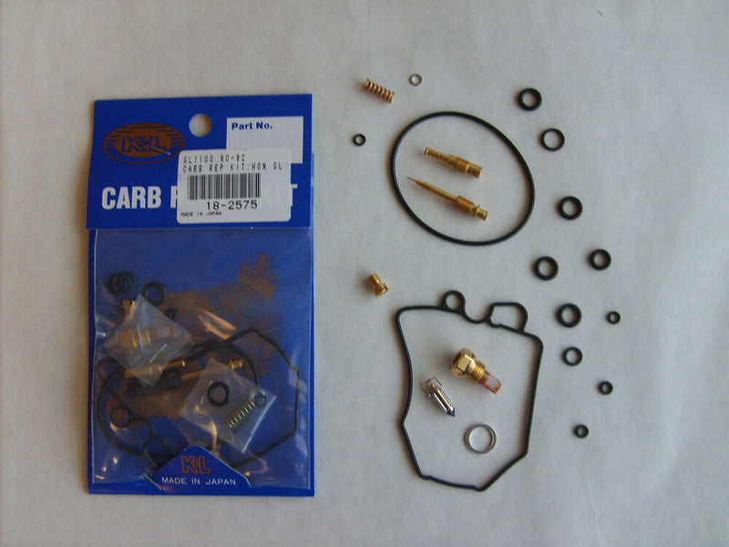K&l Supply Carburetor Repair Kit - 18-2575 Honda Gold Wing / GL1100I Gold Wing Interstate / GL1100A Gold Wing Aspencade 1980-1983